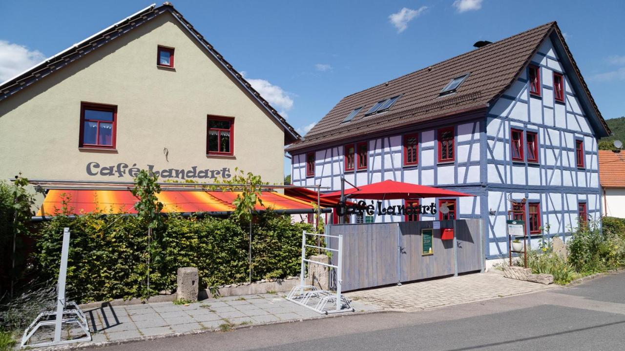 Cafe Landart Im Thueringer Finistere Lejlighed Plaue  Eksteriør billede
