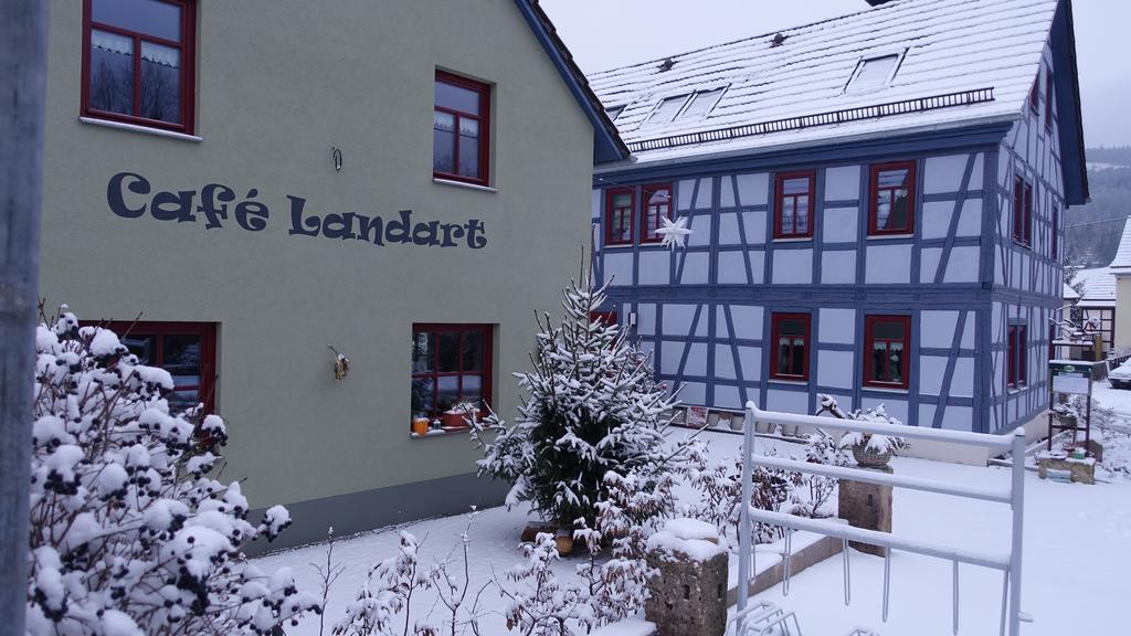 Cafe Landart Im Thueringer Finistere Lejlighed Plaue  Eksteriør billede